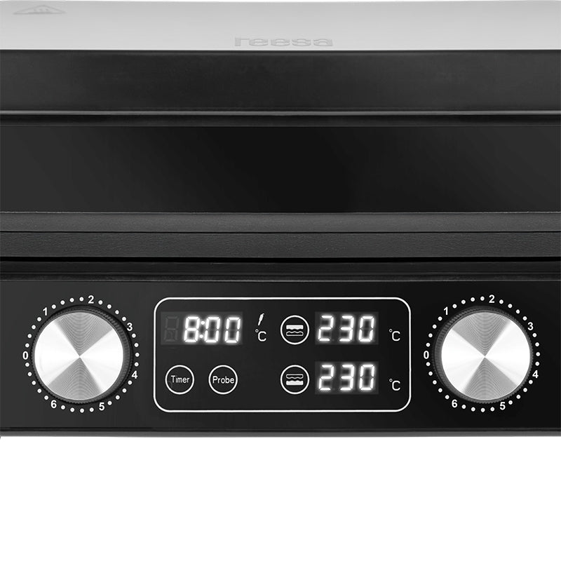 Grill electric Panini Sandwich 2000 W, 7 poziții, LED, Teesa TSA3239