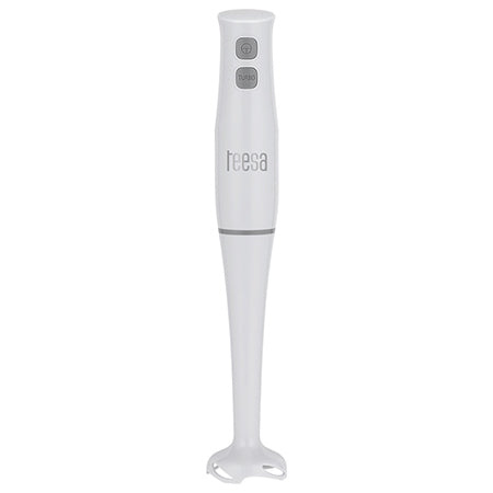 Blender de mână alb de 400 W cu 2 viteze și lame din oțel inoxidabil Teesa TSA3508W
