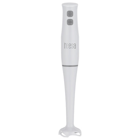 Blender de mână alb de 400 W cu 2 viteze și lame din oțel inoxidabil Teesa TSA3508W