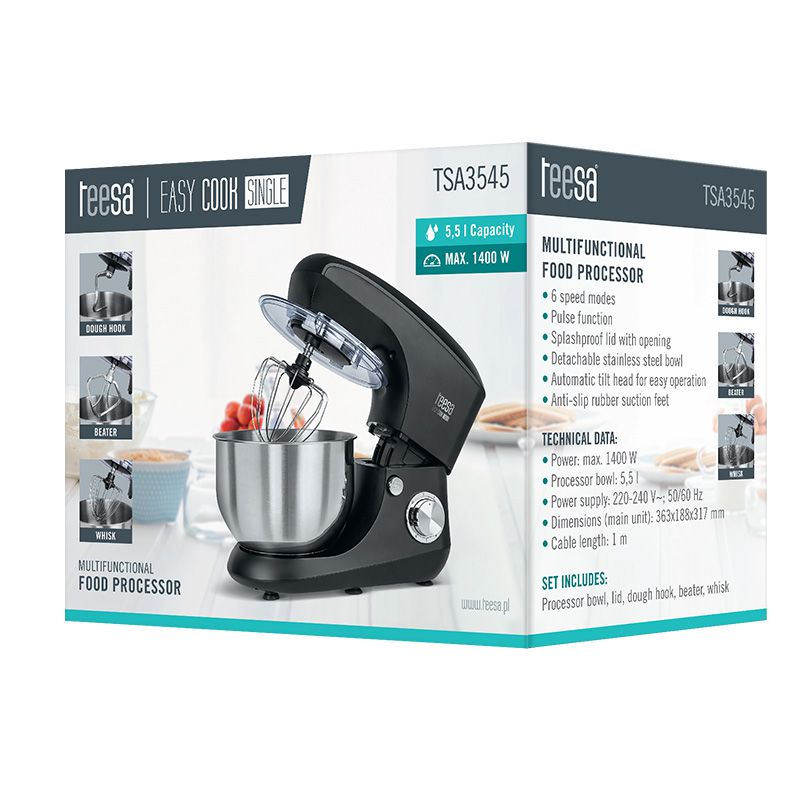 Robot de bucătărie Easy Cook alb Teesa TSA3545-W