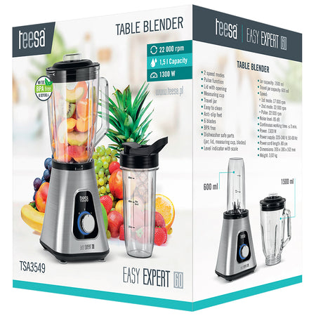 Blender de masa 1300W Easy expert go Teesa TSA3549