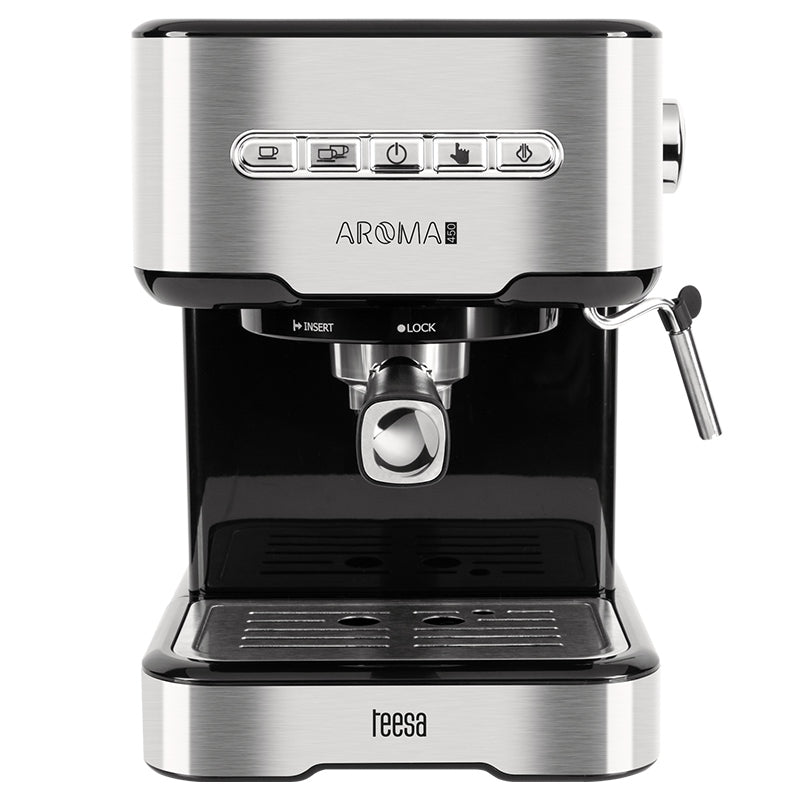Espressor manual cu presiune de 15 bar și putere de 850 W Teesa TSA4010