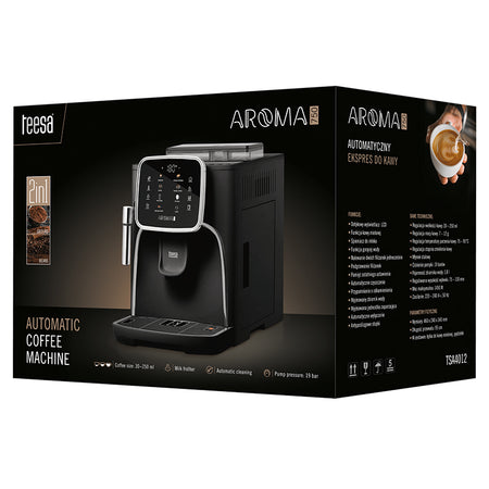 Espressor automat 19 bari Aroma 750 Teesa TSA4012