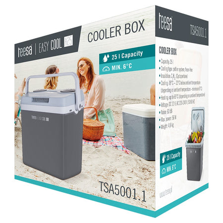 Ladă frigorifică cu răcire și încălzire Teesa TSA5001.1 cu capacitate utilă de 25 l