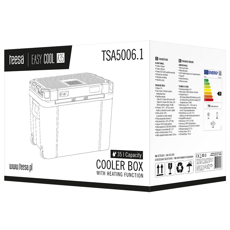 Ladă frigorifică cu răcire și încălzire de 35 l Teesa TSA5006.1