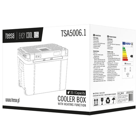 Ladă frigorifică cu răcire și încălzire de 35 l Teesa TSA5006.1