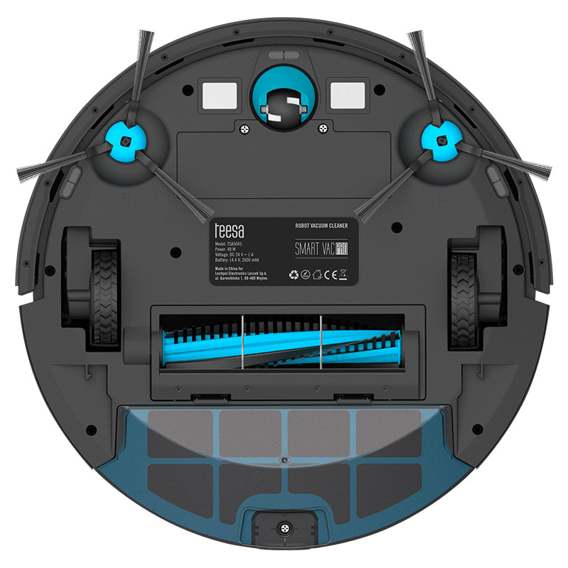 Robot aspirator Smart Vac Pro, cartografiere, HEPA, Wi-Fi, Teesa TSA5045