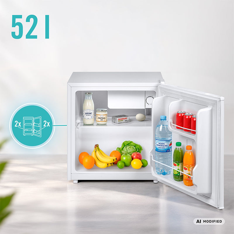 Frigider cu congelator de 52 l cu comandă mecanică Teesa TSA5061