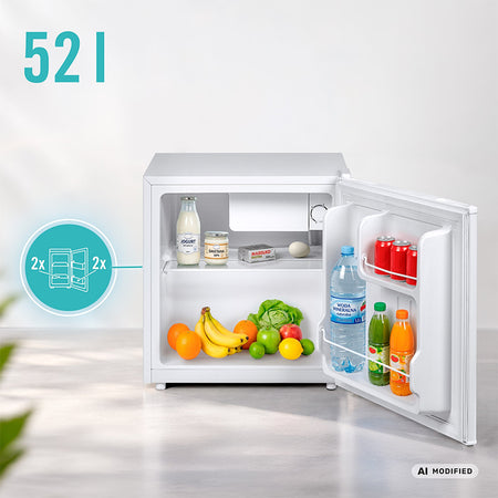 Frigider cu congelator de 52 l cu comandă mecanică Teesa TSA5061