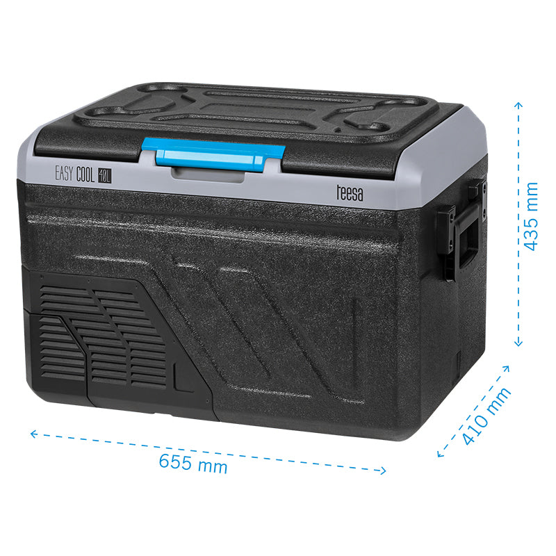 Ladă frigorifică profesională cu compresor, 40 l, eco, panou tactil, Teesa TSA6003
