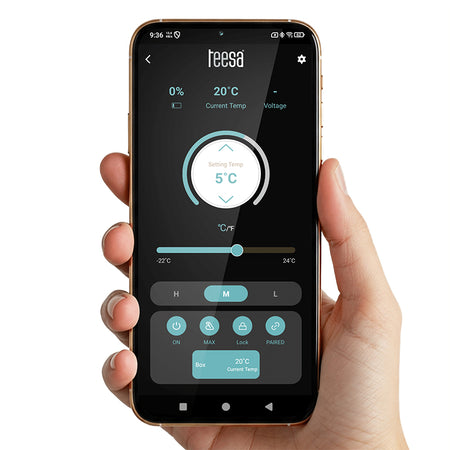 Ladă frigorifică profesională cu compresor 40 l, Bluetooth, Teesa TSA6004