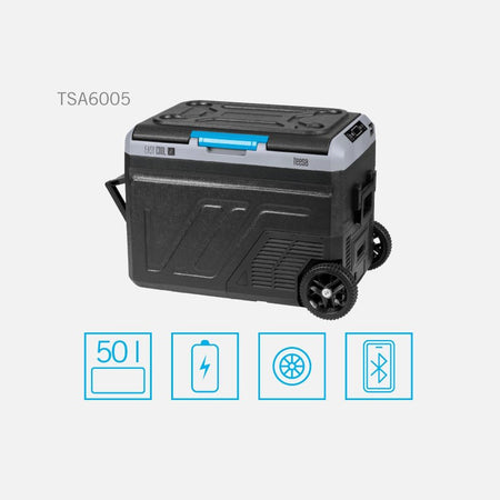 Ladă frigorifică profesională cu compresor 50 l, aplicație Bluetooth, Teesa TSA6005