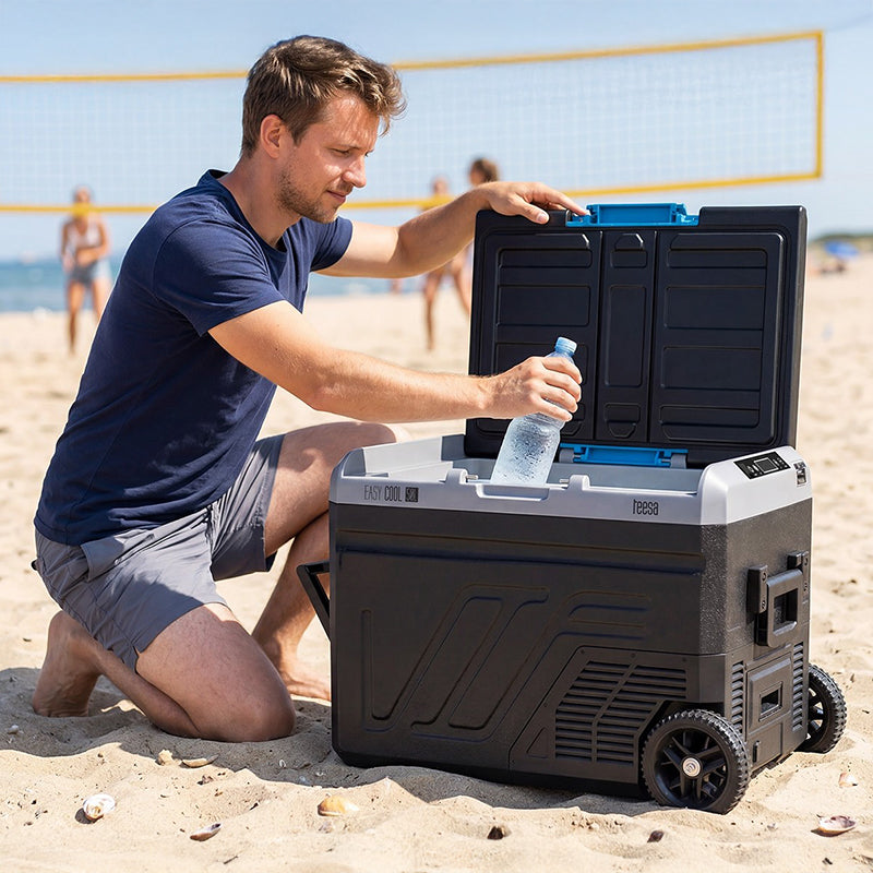 Ladă frigorifică profesională cu compresor 50 l, aplicație Bluetooth, Teesa TSA6005
