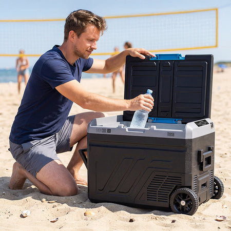 Ladă frigorifică profesională cu compresor 50 l, aplicație Bluetooth, Teesa TSA6005