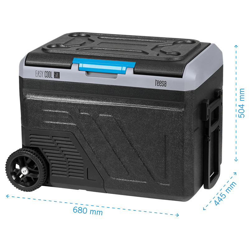 Ladă frigorifică profesională cu compresor 50 l, aplicație Bluetooth, Teesa TSA6005