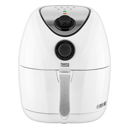 Friteuză cu aer cald 3.2 l, 1400 W, inox, reglaj temperatură, Teesa TSA8047