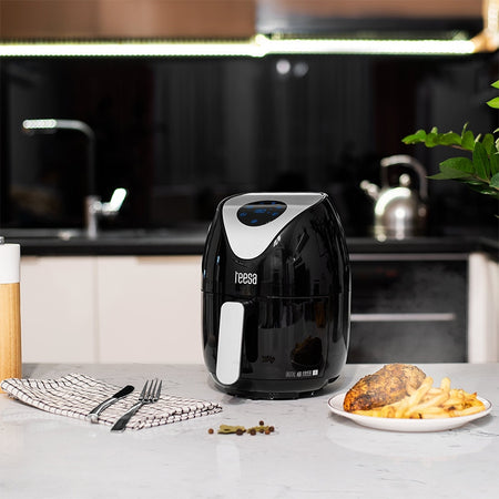 Friteuză digitală cu aer cald de 1,8 l cu putere 1000 W Teesa TSA8053