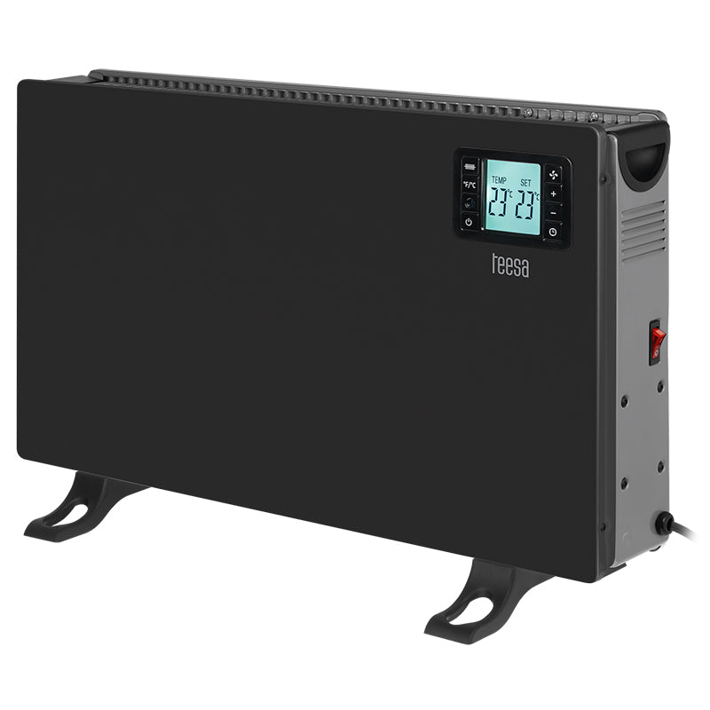 Convector Incalzire Ecran Lcd 3 Trepte 2000w Negru