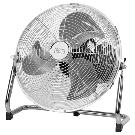 Ventilator podea cu 3 viteze, 30 cm, 50 W, aluminiu, Teesa TSA8057
