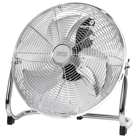 Ventilator de podea 40 cm 90 W cu 3 viteze, aluminiu Teesa TSA8058
