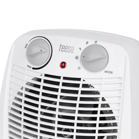 Aeroterma 800/1200/2000 W, termostat reglabil, protecție, Teesa TSA8059