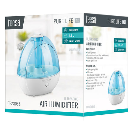Umidificator ultrasonic Pure life 40 Teesa TSA8063