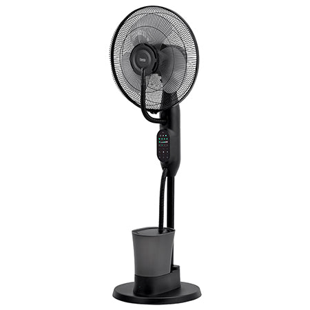 Ventilator picior cu funcție de pulverizare apă, telecomandă, 75 W, Teesa TSA8067