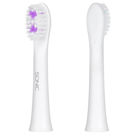Set 2 capete de rezervă cu peri medii pentru periuța electrică Sonic Lite Teesa TSA8075