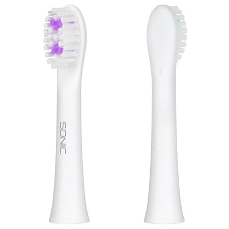 Set 2 capete de rezervă cu peri medii pentru periuța electrică Sonic Lite Teesa TSA8075