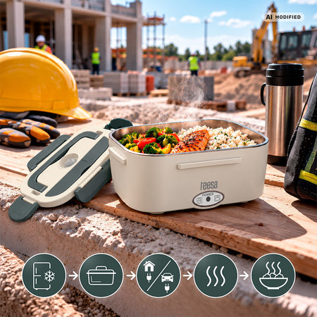 Casoletă electrică cu încălzire de 1,5 l și alimentare 12 V / 220-240 V Teesa TSA8092