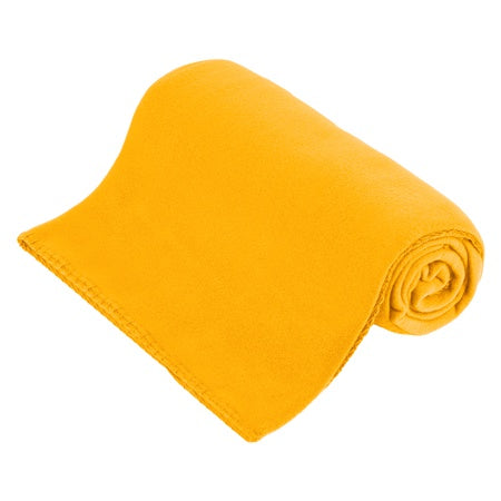 Pătură fleece polar galbenă de 130 × 150 cm Teesa TSA8900-3