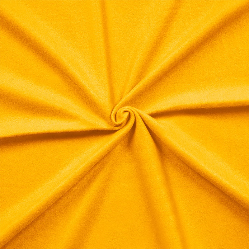 Pătură fleece polar galbenă de 130 × 150 cm Teesa TSA8900-3