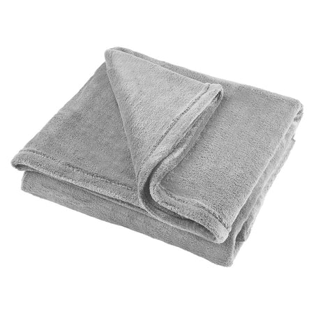 Pătură polar din fleece gri de 150 × 200 cm Teesa TSA8901-1