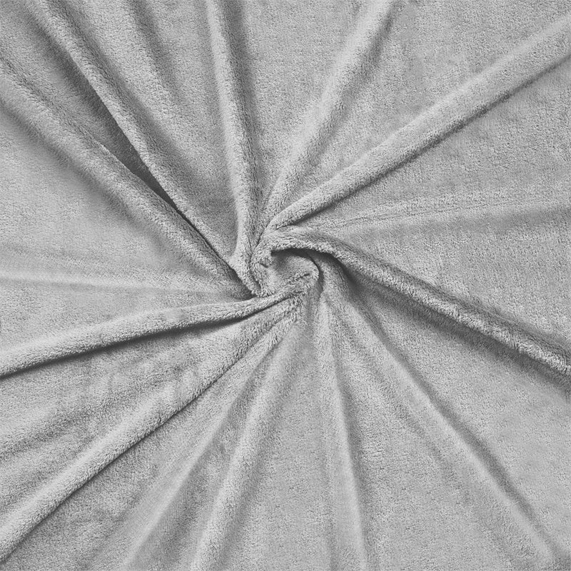 Pătură polar din fleece gri de 150 × 200 cm Teesa TSA8901-1