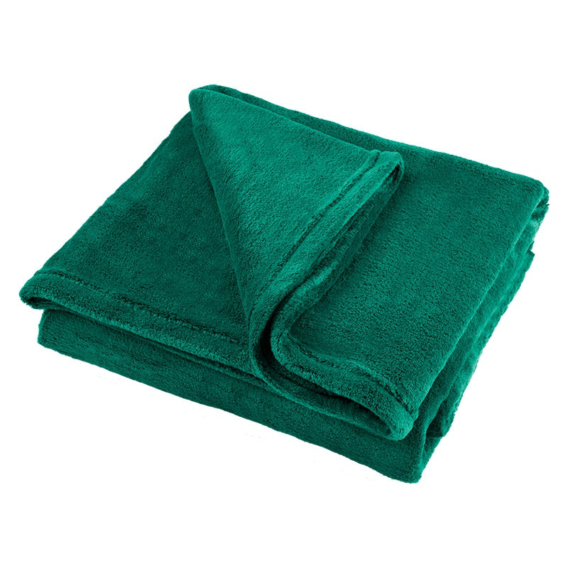 Pătură fleece polar verde de 150 × 200 cm Teesa TSA8901-2