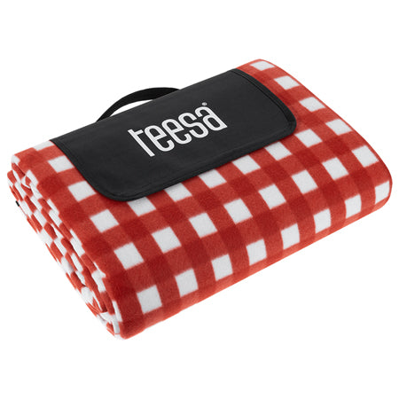 Pătură de picnic izolată 200×300 cm cu strat polar și mâner, Teesa
