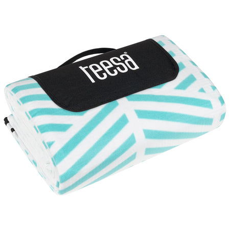 Pătură de picnic izolată 200×300 cm cu strat polar și mâner, Teesa