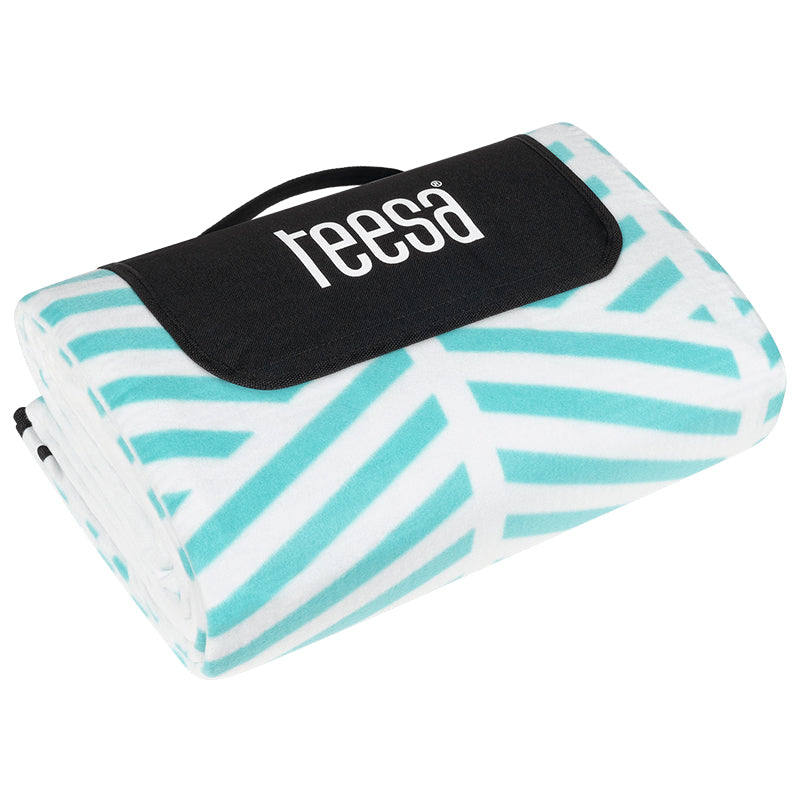 Pătură de picnic izolată 200×300 cm cu strat polar și mâner, Teesa