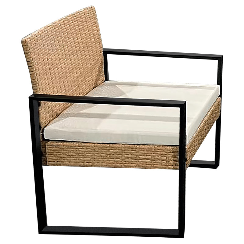 Set mobilier grădină din tehnorattan cu canapea, 2 fotolii și măsuță Teesa TSA9010