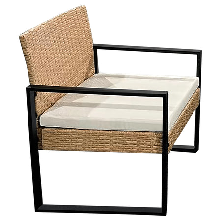 Set mobilier grădină din tehnorattan cu canapea, 2 fotolii și măsuță Teesa TSA9010