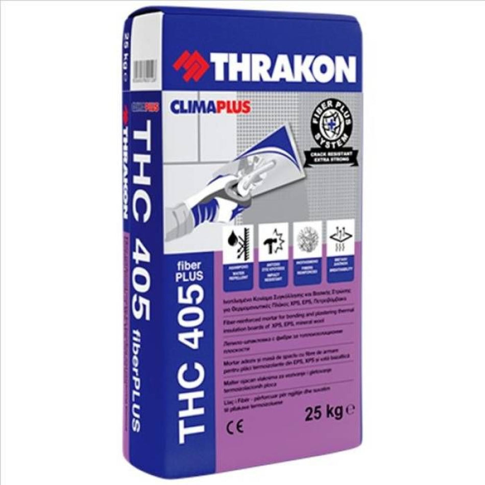 Adeziv Masa De Spaclu Pentru Placi Termoizolante Cu Fibre Thc 405 25kg