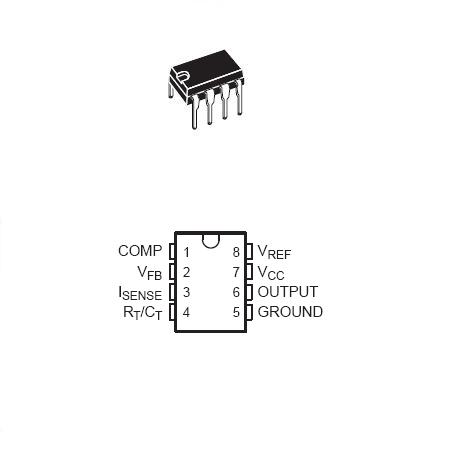 Controller PWM UC3845N