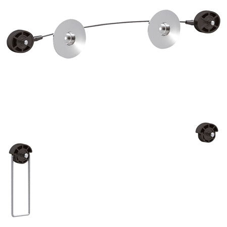 Suport high class pentru LED TV, greutate 50 kg, VESA 400 × 400, Cabletech UCH0112