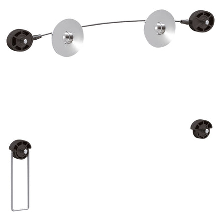 Suport high class pentru LED TV, greutate 50 kg, VESA 400 × 400, Cabletech UCH0112