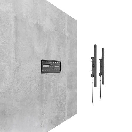 Suport TV LCD 32-75 inch negru, montare pe perete, Cabletech UCH0120-1