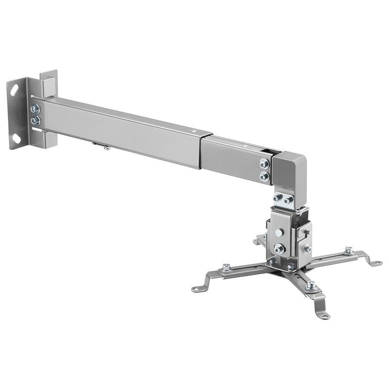 Suport de perete pentru retroproiector, distanță ajustabilă 430-650 mm, gri, UCH0148