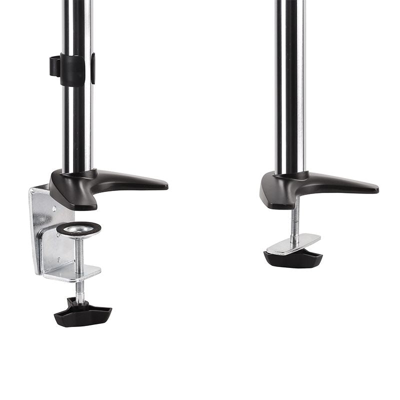 Suport pentru 2 monitoare de 13-27 inch cu prindere pe blatul mesei și VESA 75 × 75/100 × 100 UCH0176-1