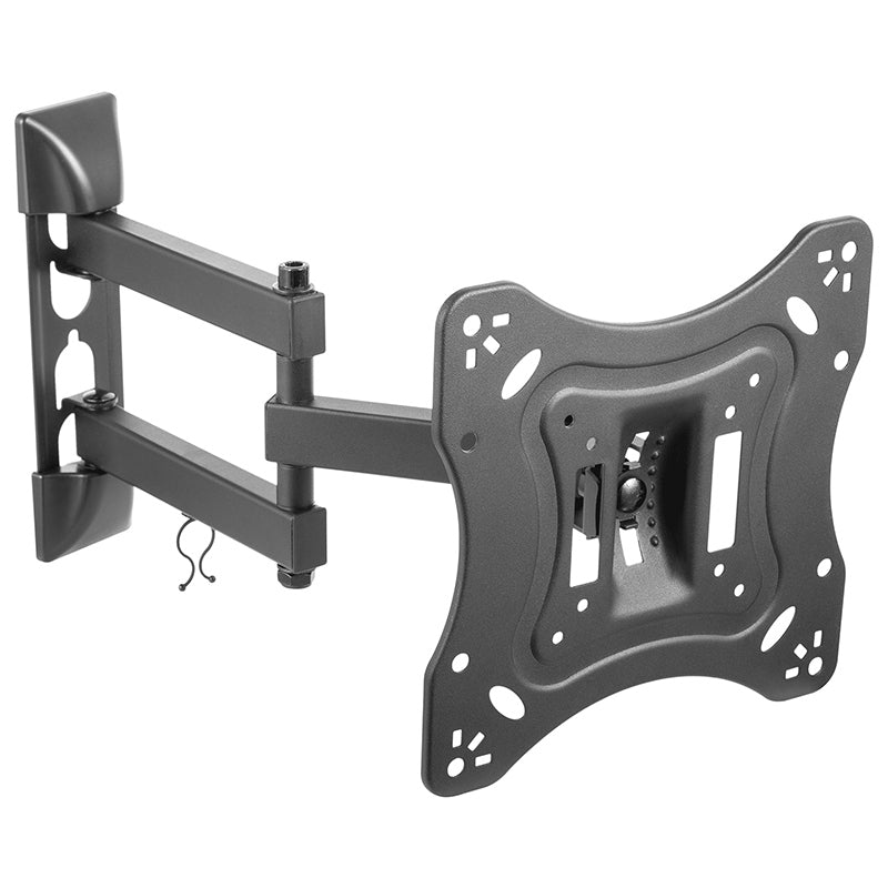 Suport TV de perete 23-42 inch, negru, reglabil, Cabletech UCH0202