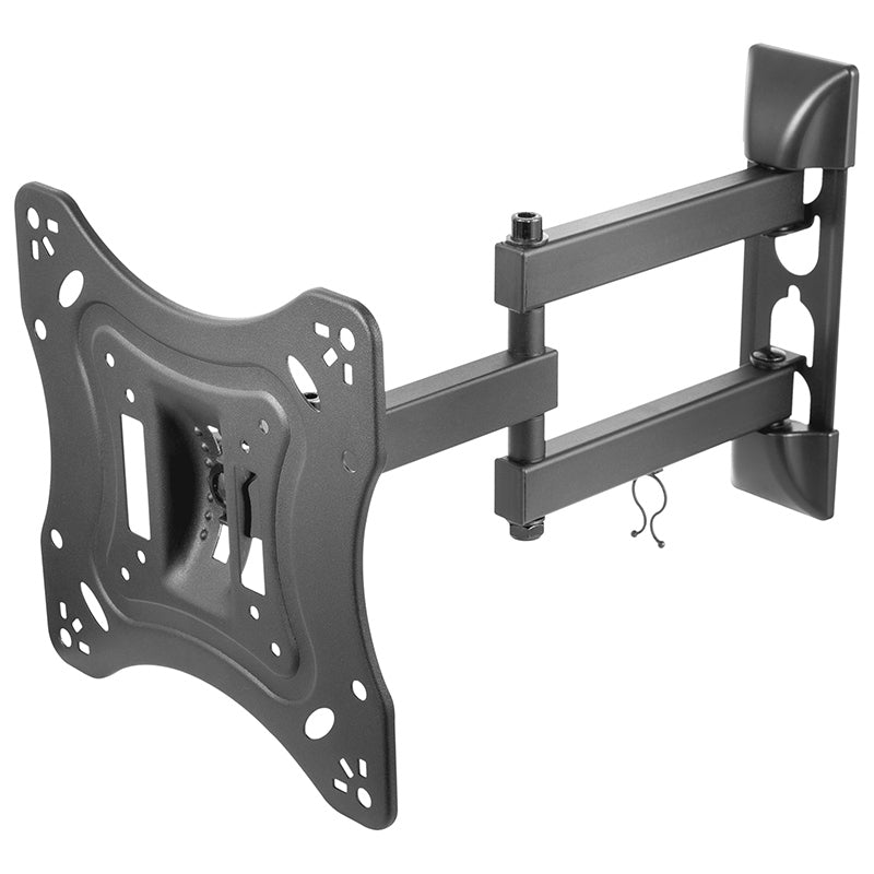 Suport TV de perete 23-42 inch, negru, reglabil, Cabletech UCH0202