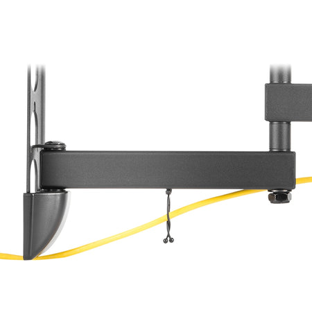 Suport TV de perete 23-42 inch, negru, reglabil, Cabletech UCH0202